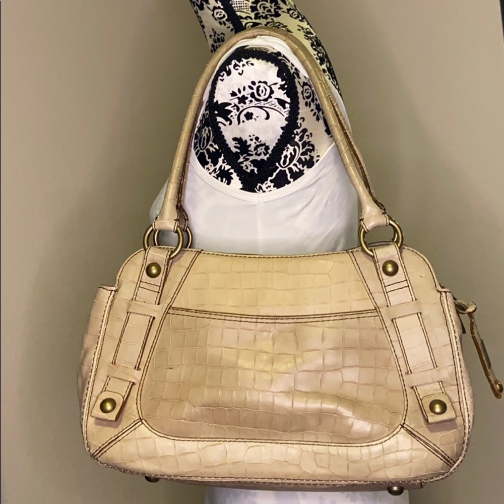 Perlina - faux Snake skin bag